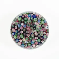 Paperweight, Clichy, 19th century. Creator: Clichy Glassworks