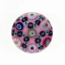 Paperweight, Clichy, 19th century. Creator: Clichy Glassworks