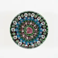 Paperweight, Clichy, 19th century. Creator: Clichy Glassworks