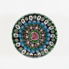 Paperweight, Clichy, 19th century. Creator: Clichy Glassworks