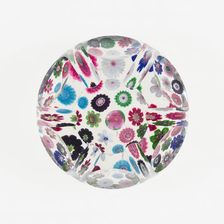 Paperweight, Clichy, 19th century. Creator: Clichy Glassworks