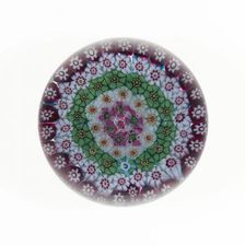 Paperweight, Clichy, 19th century. Creator: Clichy Glassworks
