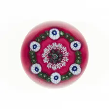 Paperweight, Clichy, 19th century. Creator: Clichy Glassworks