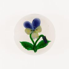 Paperweight, Clichy, 19th century. Creator: Clichy Glassworks