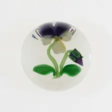 Paperweight, Clichy, 19th century. Creator: Clichy Glassworks