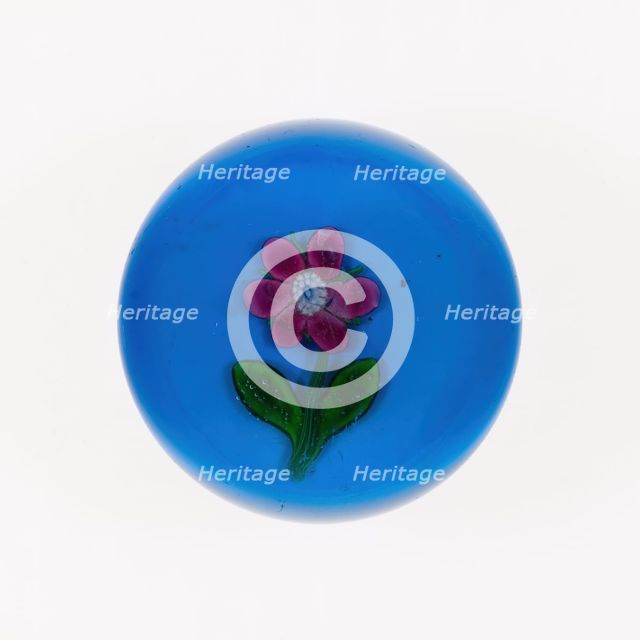 Paperweight, Clichy, 19th century. Creator: Clichy Glassworks.