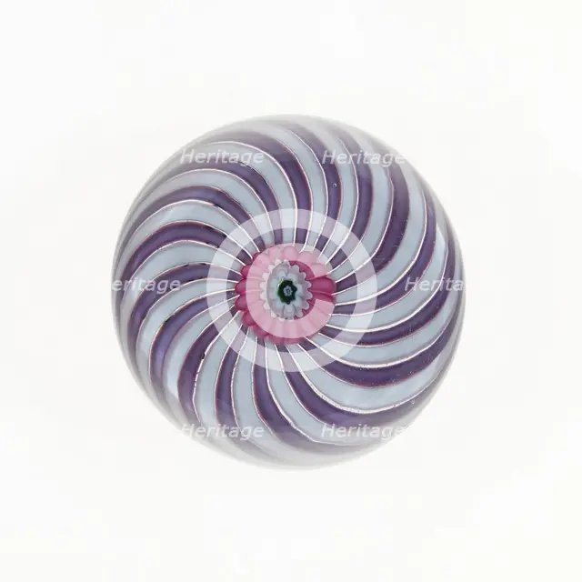Paperweight, Clichy, 19th century. Creator: Clichy Glassworks.
