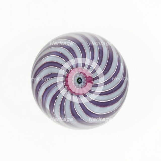 Paperweight, Clichy, 19th century. Creator: Clichy Glassworks.