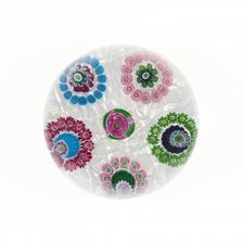 Paperweight, Clichy, 19th century. Creator: Clichy Glassworks