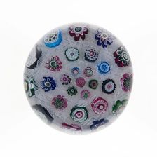 Paperweight, Clichy, 19th century. Creator: Clichy Glassworks
