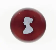 Paperweight, Clichy, Mid 19th century. Creator: Clichy Glassworks
