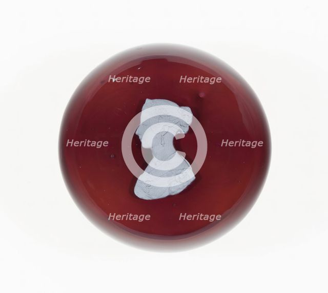 Paperweight, Clichy, Mid 19th century. Creator: Clichy Glassworks.