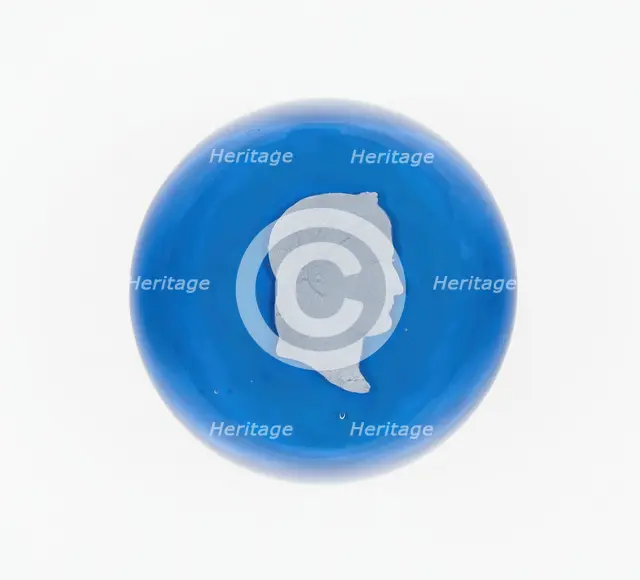 Paperweight, Clichy, Mid 19th century. Creator: Clichy Glassworks.