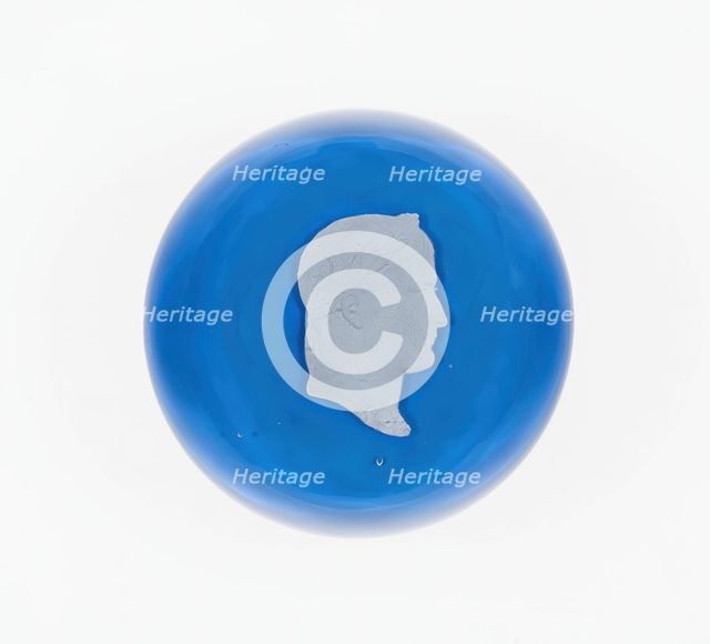 Paperweight, Clichy, Mid 19th century. Creator: Clichy Glassworks.
