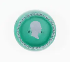 Paperweight, Clichy, Mid 19th century. Creator: Clichy Glassworks