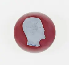 Paperweight, Clichy, Mid 19th century. Creator: Clichy Glassworks