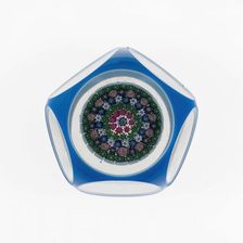 Paperweight, Clichy, c. 1845-55. Creator: Clichy Glassworks