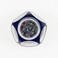 Paperweight, Clichy, c. 1845-55. Creator: Clichy Glassworks