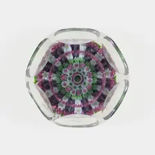 Paperweight, Clichy, c. 1845-55. Creator: Clichy Glassworks