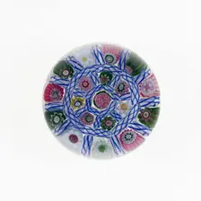 Paperweight, Clichy, c. 1845-55. Creator: Clichy Glassworks