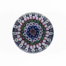 Paperweight, Clichy, c. 1845-55. Creator: Clichy Glassworks