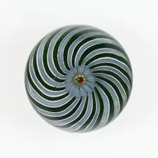 Paperweight, Clichy, c. 1845-55. Creator: Clichy Glassworks