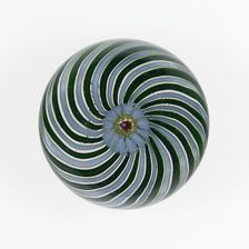 Paperweight, Clichy, c. 1845-55. Creator: Clichy Glassworks