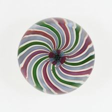 Paperweight, Clichy, c. 1845-55. Creator: Clichy Glassworks
