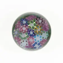 Paperweight, Clichy, c. 1845/60. Creator: Clichy Glassworks