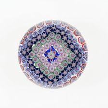 Paperweight, Clichy, c. 1845/60. Creator: Clichy Glassworks