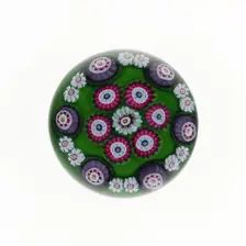 Paperweight, Clichy, c. 1845-60. Creator: Clichy Glassworks