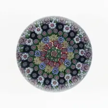 Paperweight, Clichy, c. 1845-60. Creator: Clichy Glassworks