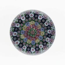 Paperweight, Clichy, c. 1845-60. Creator: Clichy Glassworks