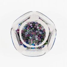 Paperweight, Clichy, c. 1845-60. Creator: Clichy Glassworks