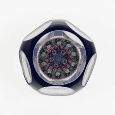 Paperweight, Clichy, c. 1845-60. Creator: Clichy Glassworks