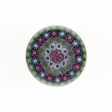 Paperweight, Clichy, c. 1845-60. Creator: Clichy Glassworks