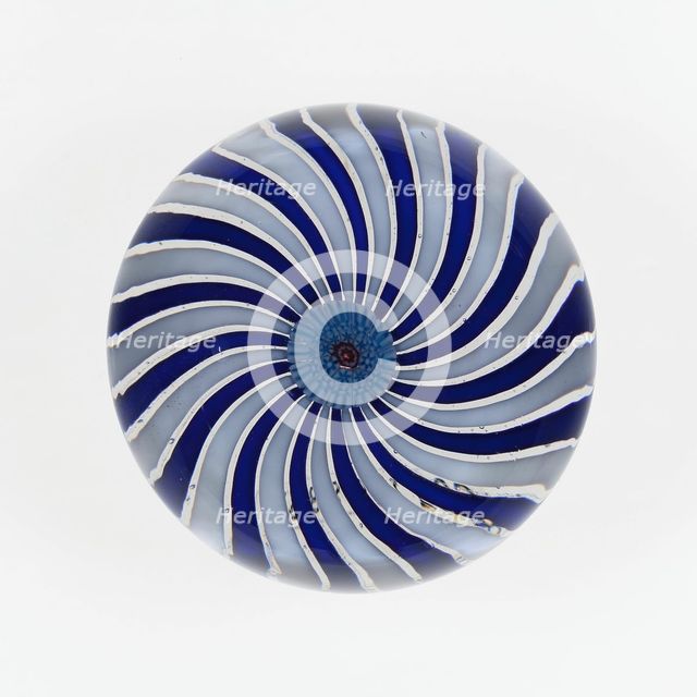 Paperweight, Clichy, c. 1845-60. Creator: Clichy Glassworks.