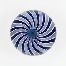 Paperweight, Clichy, c. 1845-60. Creator: Clichy Glassworks