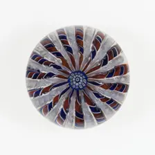 Paperweight, Clichy, c. 1845-60. Creator: Clichy Glassworks