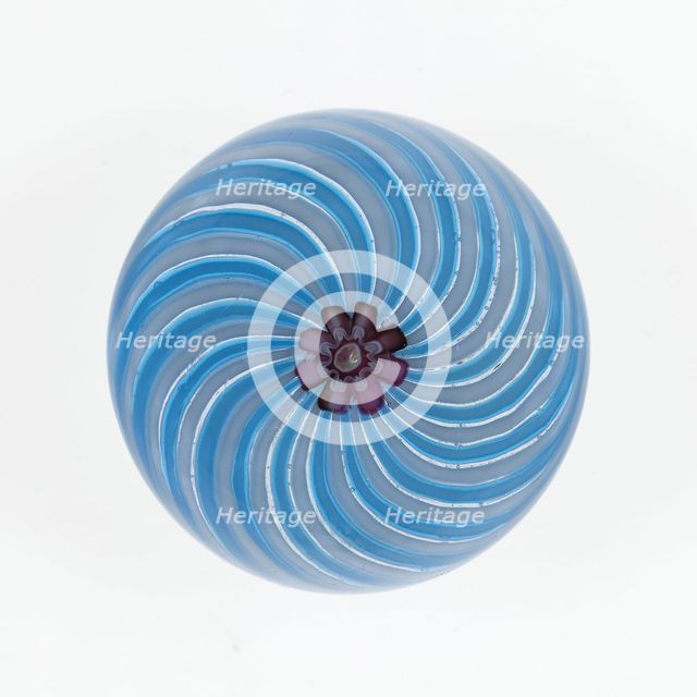 Paperweight, Clichy, c. 1845-60. Creator: Clichy Glassworks.