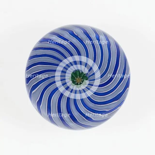 Paperweight, Clichy, c. 1845-60. Creator: Clichy Glassworks.