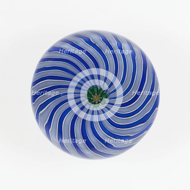 Paperweight, Clichy, c. 1845-60. Creator: Clichy Glassworks.