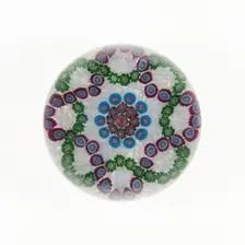 Paperweight, Clichy, c. 1845-60. Creator: Clichy Glassworks