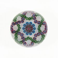 Paperweight, Clichy, c. 1845-60. Creator: Clichy Glassworks