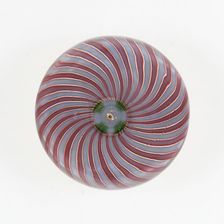 Paperweight, Clichy, c. 1848-55. Creator: Clichy Glassworks