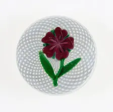 Paperweight, Clichy, c. 1848-55. Creator: Clichy Glassworks