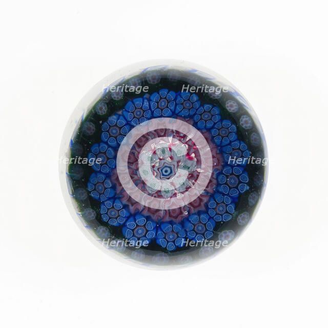 Paperweight, Bohemia, Mid 19th century. Creator: Unknown.