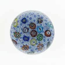 Paperweight, Baccarat, 1848. Creator: Baccarat Glasshouse