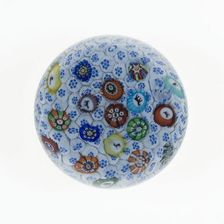 Paperweight, Baccarat, 1848. Creator: Baccarat Glasshouse