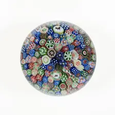 Paperweight, Baccarat, 19th century. Creator: Baccarat Glasshouse